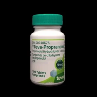 teva propranolol 20mg