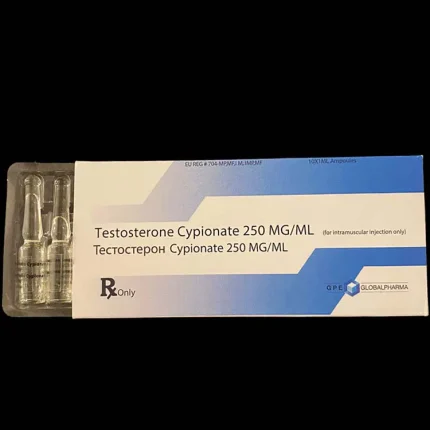 GLOBAL PHARMA – TESTOSTERONE CYPIONATE 250MG