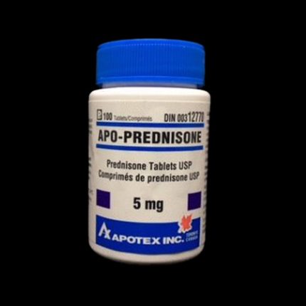 APOTEX – PREDNISONE 5MG (ANTI-INFLAMMATORY)