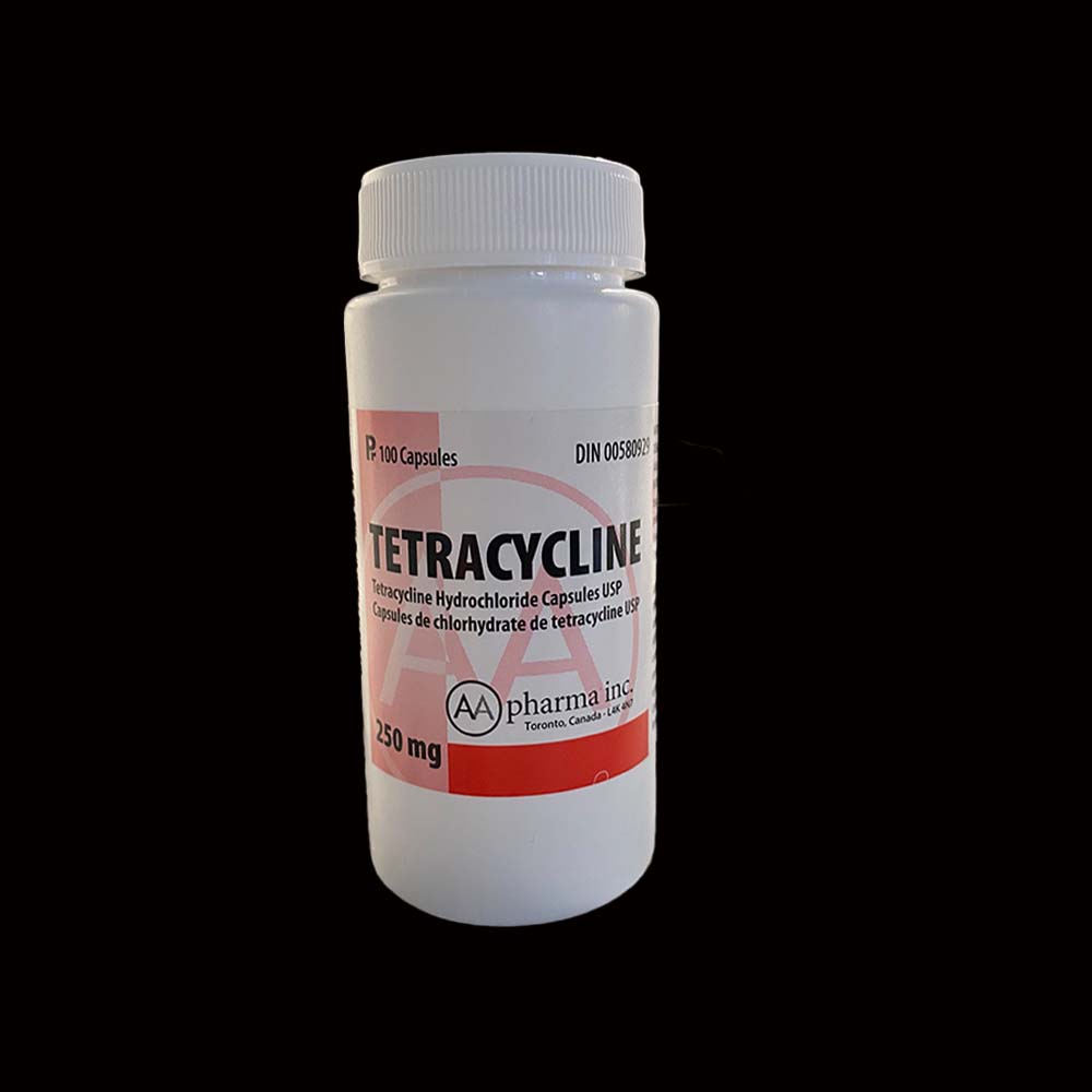 Canada-Tetracycline-1.jpg AA PHARMA - TETRACYCLINE 250MG (ANTI-BIOTIC/ACNE) - Image 1