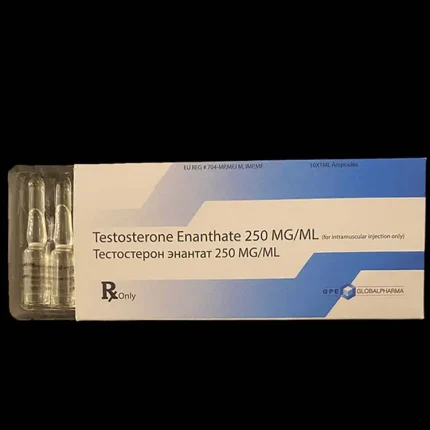 GLOBAL PHARMA – TESTOSTERONE ENANTHATE 250MG