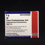 TARO – ANDROGEL CREAM (TESTOSTERONE CREAM)