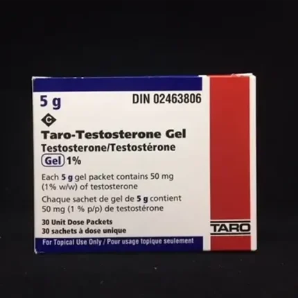 TARO – ANDROGEL CREAM (TESTOSTERONE CREAM)