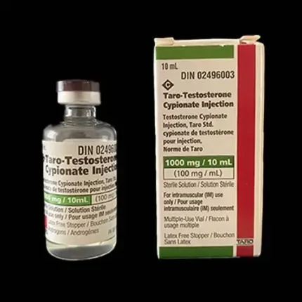 TARO - TESTOSTERONE CYPIONATE 100MG