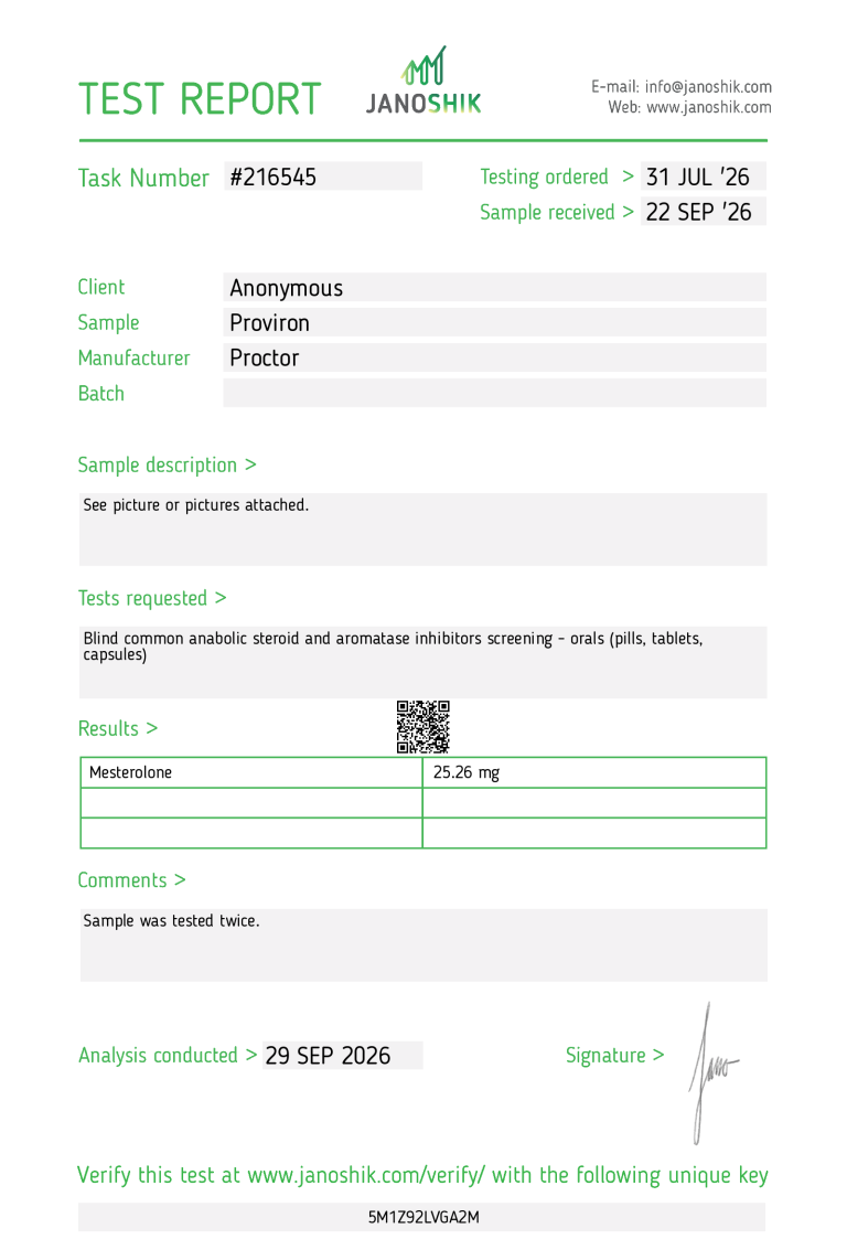 Proctor Proviron