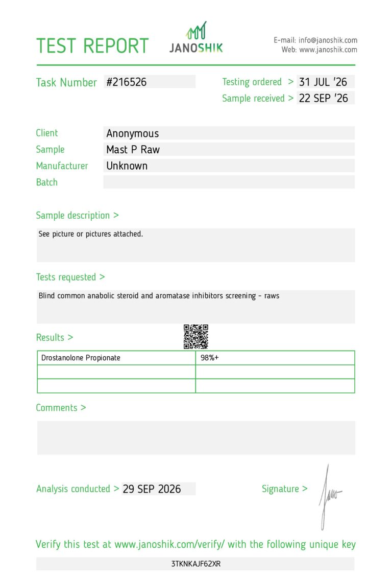 Zar Pharma Masteron Propionate