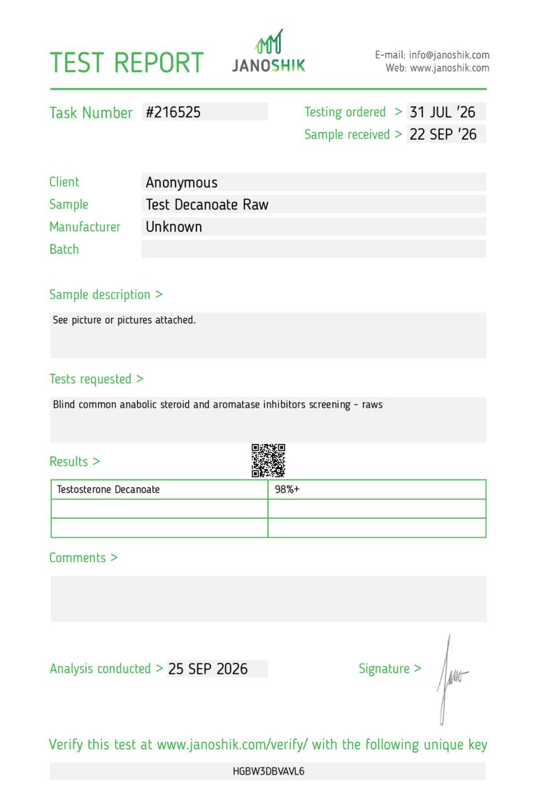 Zar Pharma Testosteorone Decanoate(1)